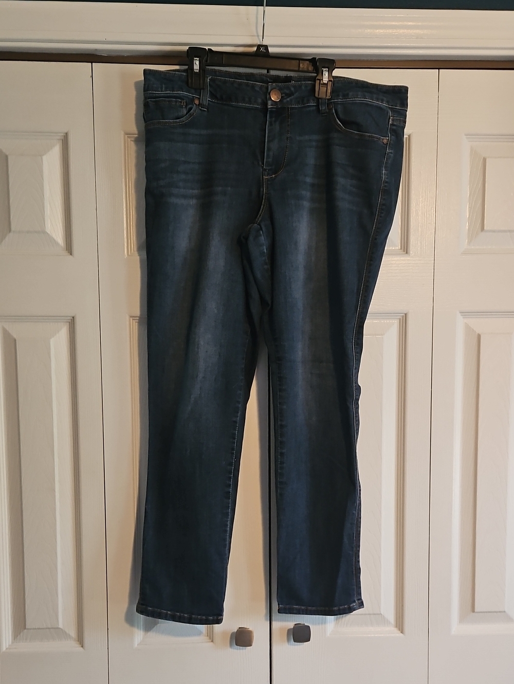1822 Denim Women's Deep Blue Skinny Jeans